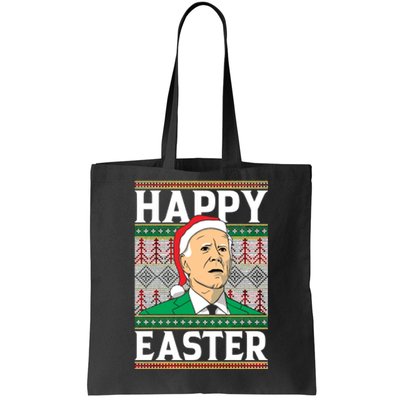 Happy Easter Happy Holidays Merry Christmas Tote Bag