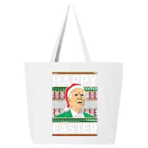 Happy Easter Happy Holidays Merry Christmas 25L Jumbo Tote