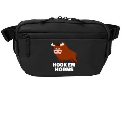 Hook Em Horns Texas Bull Head Crossbody Pack