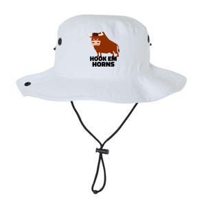 Hook Em Horns Texas Bull Head Legacy Cool Fit Booney Bucket Hat