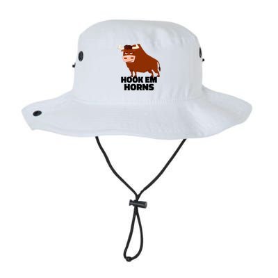 Hook Em Horns Texas Bull Head Legacy Cool Fit Booney Bucket Hat