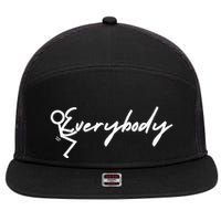 Hugging Everybody 7 Panel Mesh Trucker Snapback Hat