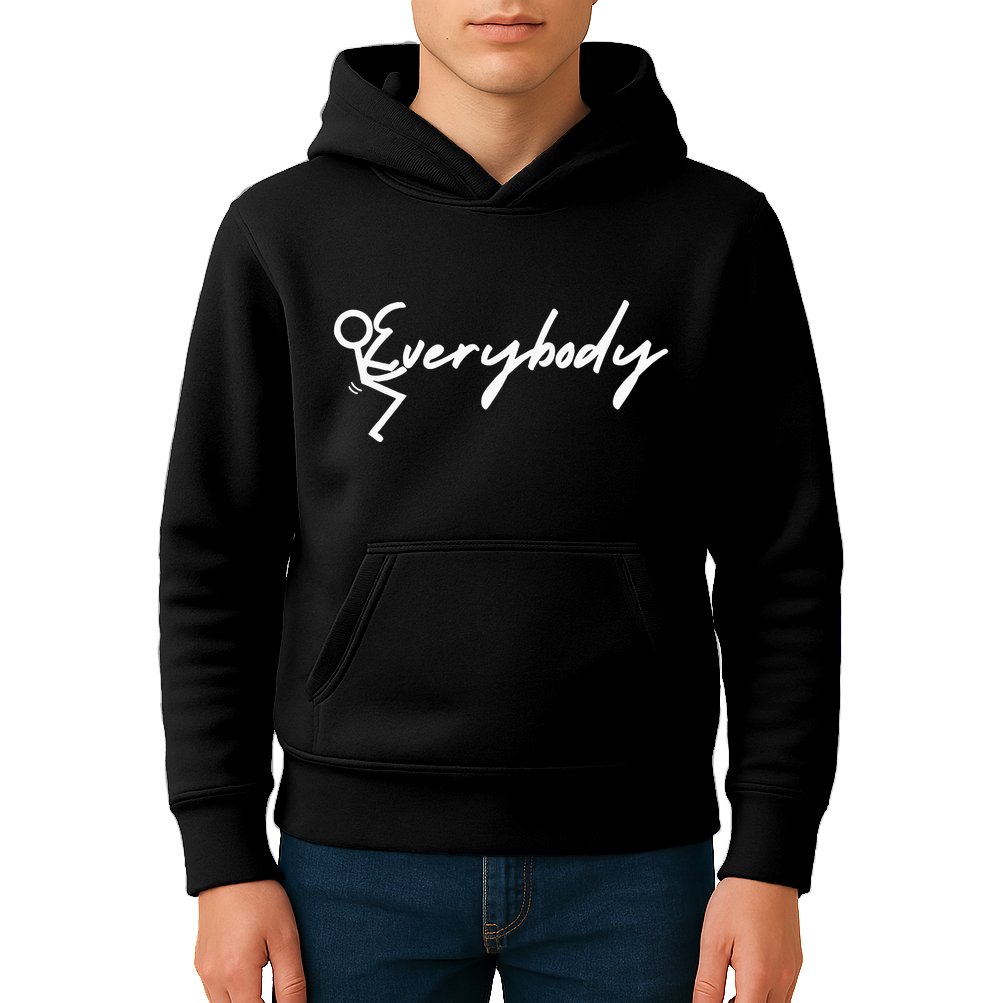 Hugging Everybody Kids Hoodie