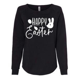 Happy Easter Holiday Bunny Womens California Wash Sweatshirt