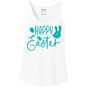 Happy Easter Holiday Bunny Ladies Essential Tank