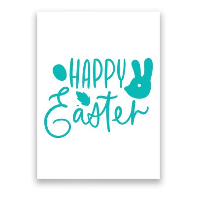 Happy Easter Holiday Bunny Poster