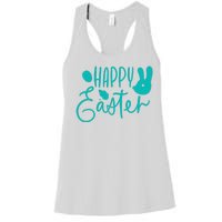 Happy Easter Holiday Bunny Women's Racerback Tank