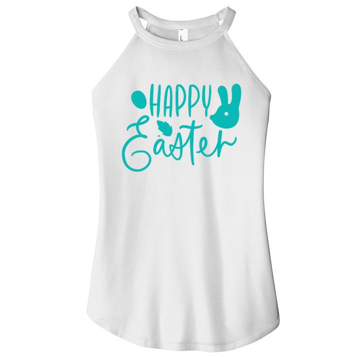 Happy Easter Holiday Bunny Women's Perfect Tri Rocker Tank