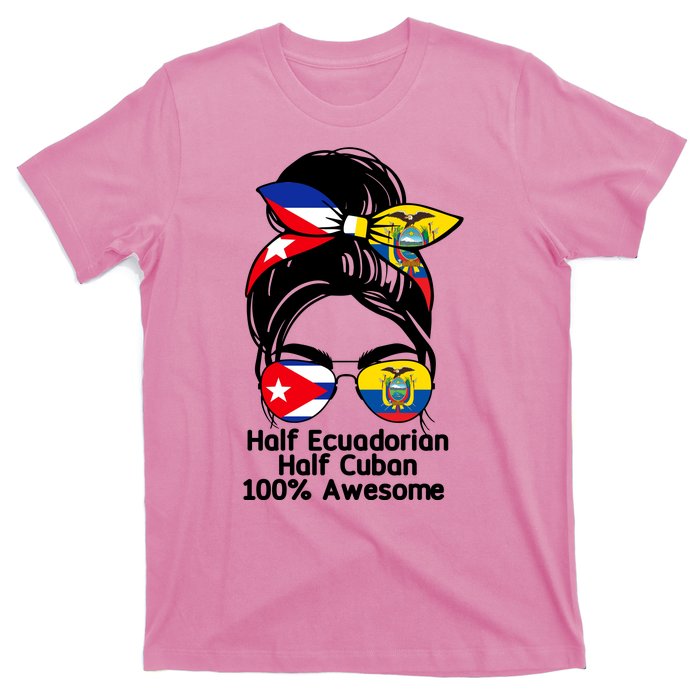 Half Ecuadorian Half Cuban 100 Percent Awesome T-Shirt