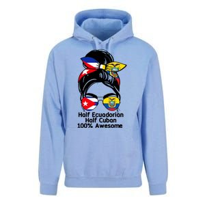 Half Ecuadorian Half Cuban 100 Percent Awesome Unisex Surf Hoodie