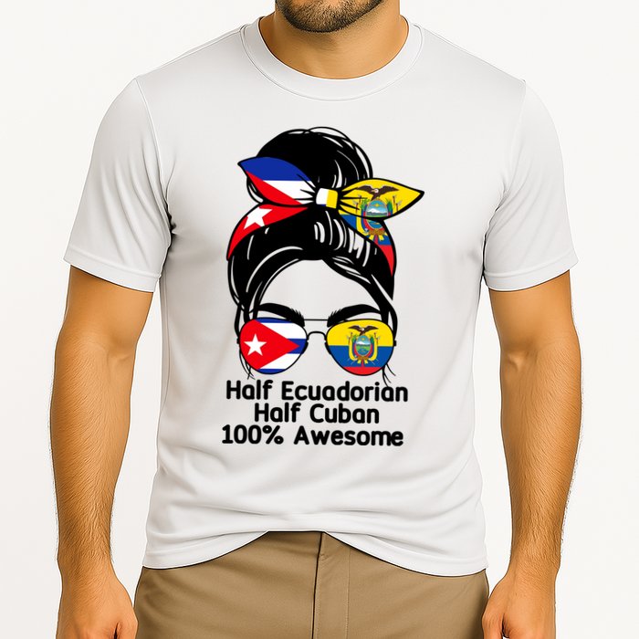 Half Ecuadorian Half Cuban 100 Percent Awesome Performance Shirt