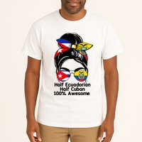 Half Ecuadorian Half Cuban 100 Percent Awesome Tall T-Shirt