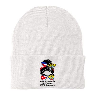 Half Ecuadorian Half Cuban 100 Percent Awesome Beanie