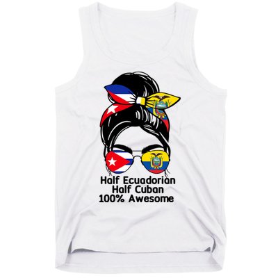 Half Ecuadorian Half Cuban 100 Percent Awesome Tank Top