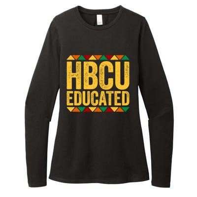 HBCU Educated Historical Black College Womens CVC Long Sleeve Shirt