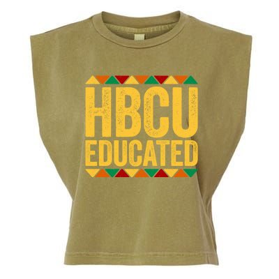 HBCU Educated Historical Black College Garment-Dyed Women's Muscle Tee