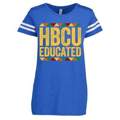 HBCU Educated Historical Black College Enza Ladies Jersey Football T-Shirt