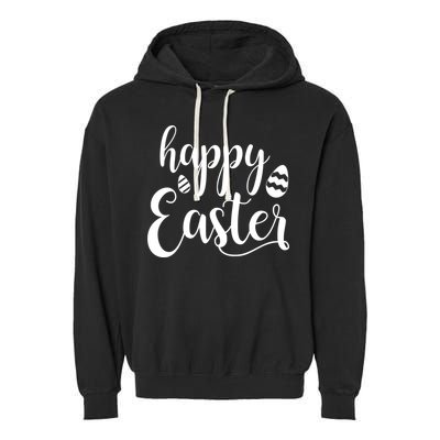 Happy Easter Holiday Garment-Dyed Fleece Hoodie