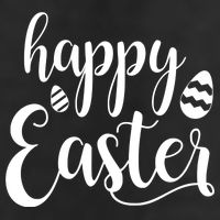 Happy Easter Holiday 7 Panel Mesh Trucker Snapback Hat