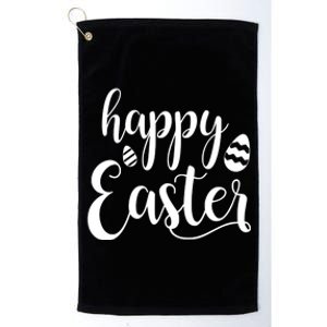 Happy Easter Holiday Platinum Collection Golf Towel