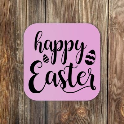 Happy Easter Holiday Coaster