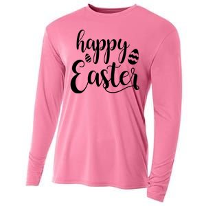 Happy Easter Holiday Cooling Performance Long Sleeve Crew