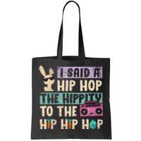 Happy Easter Hip Hop Bunny Sunglasses Tote Bag