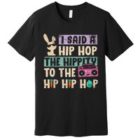 Happy Easter Hip Hop Bunny Sunglasses Premium T-Shirt