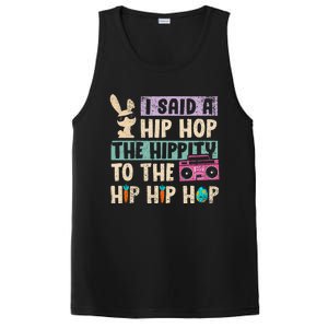 Happy Easter Hip Hop Bunny Sunglasses PosiCharge Competitor Tank