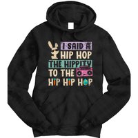 Happy Easter Hip Hop Bunny Sunglasses Tie Dye Hoodie