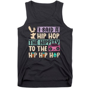 Happy Easter Hip Hop Bunny Sunglasses Tank Top