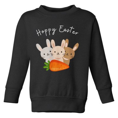 Hoppy Easter Toddler Sweatshirt