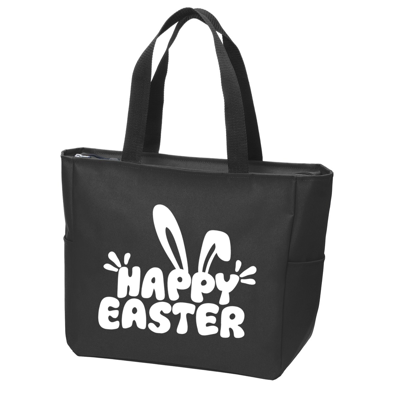 Happy Easter Zip Tote Bag