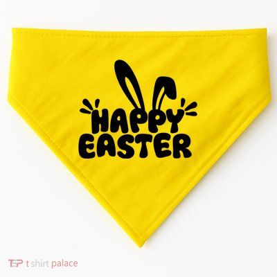 Happy Easter USA-Made Doggie Bandana