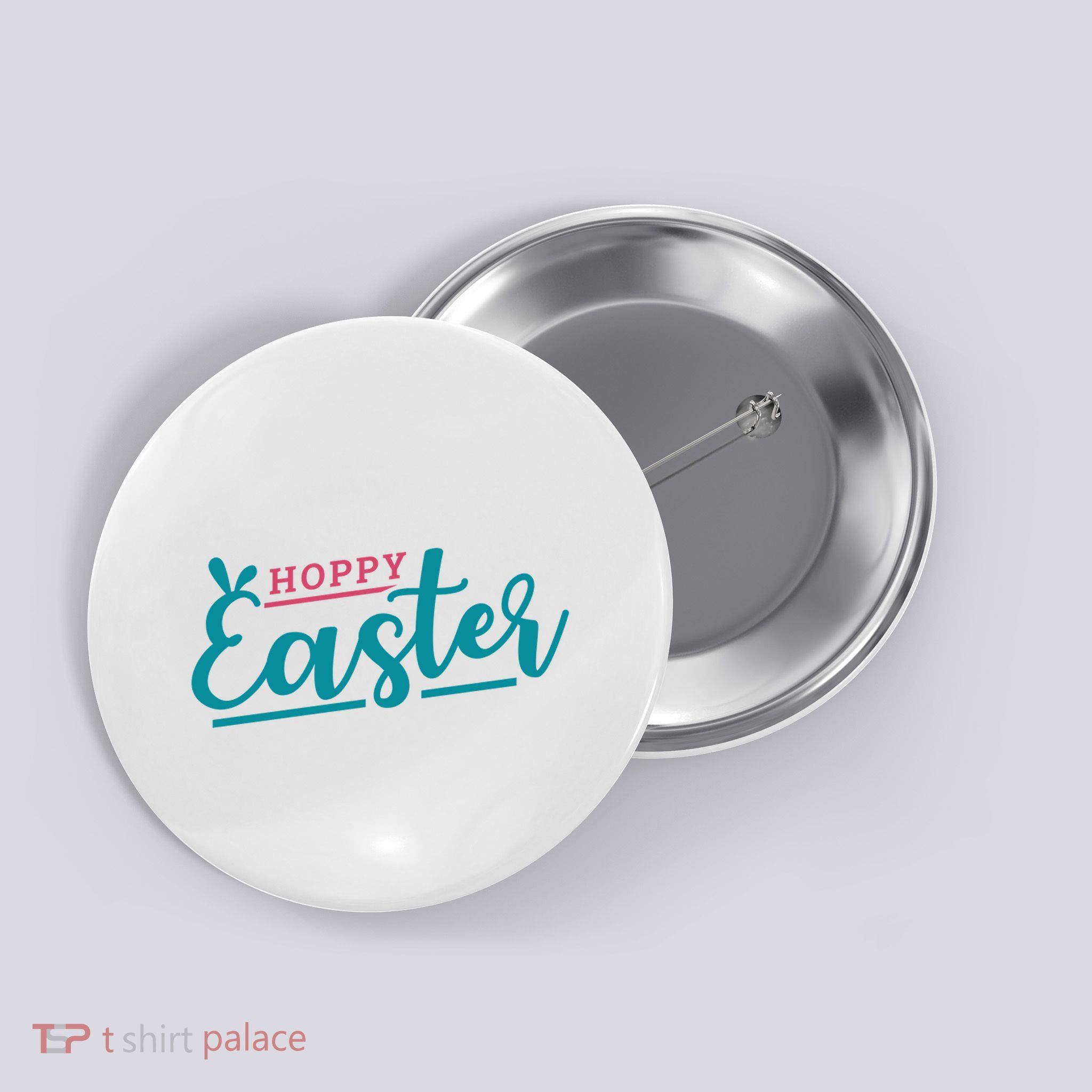 Hoppy Easter Holiday Button