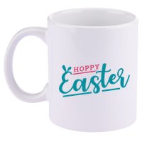Hoppy Easter Holiday 11oz C Handle Ceramic Mug