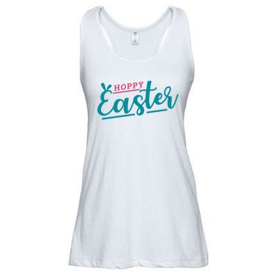 Hoppy Easter Holiday Ladies Essential Flowy Tank