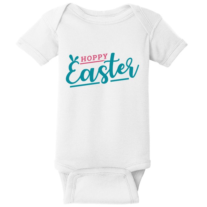 Hoppy Easter Holiday Baby Bodysuit