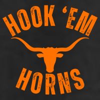 Hook Em Horns Texas Bull Head Cool Comfort Performance Bucket Hat