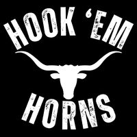 Hook Em Horns Texas State Longhorns Ladies Long Sleeve Shirt