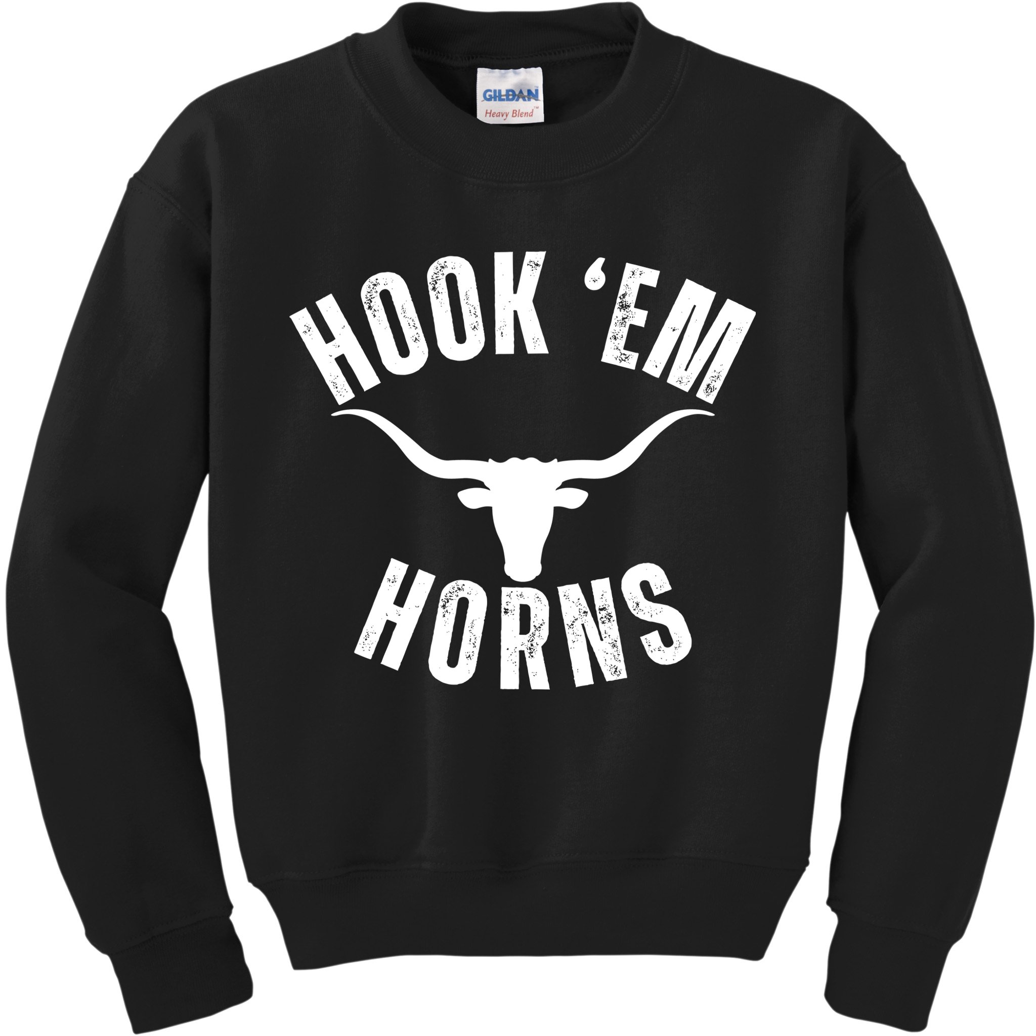Hook Em Horns Texas State Longhorns Kids Sweatshirt