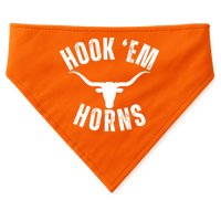 Hook Em Horns Texas State Longhorns USA-Made Doggie Bandana