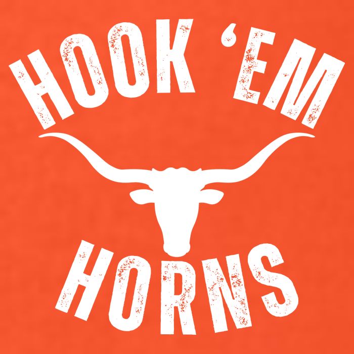 Hook Em Horns Texas State Longhorns USA-Made Doggie Bandana