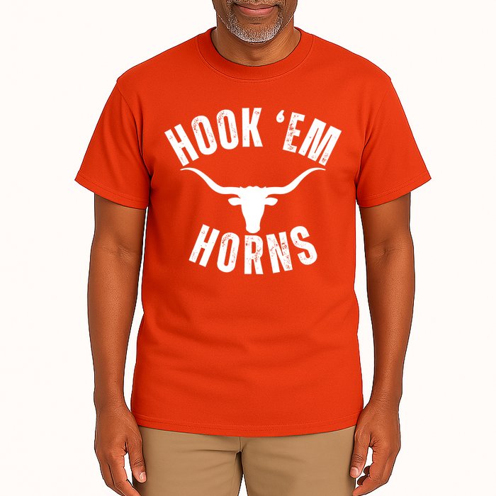 Hook Em Horns Texas State Longhorns Tall T-Shirt