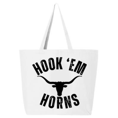 Hook Em Horns Texas State Longhorns 25L Jumbo Tote