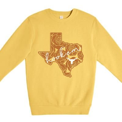 Hook Em Premium Crewneck Sweatshirt