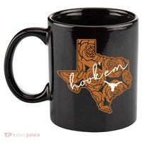 Hook Em 11oz C Handle Ceramic Mug