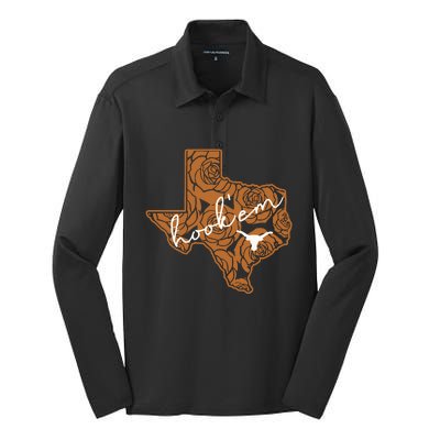 Hook Em Silk Touch Performance Long Sleeve Polo