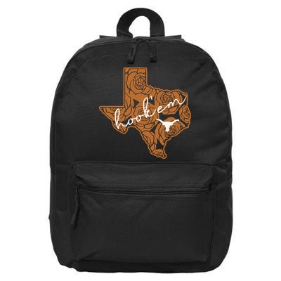 Hook Em 16 in Basic Backpack