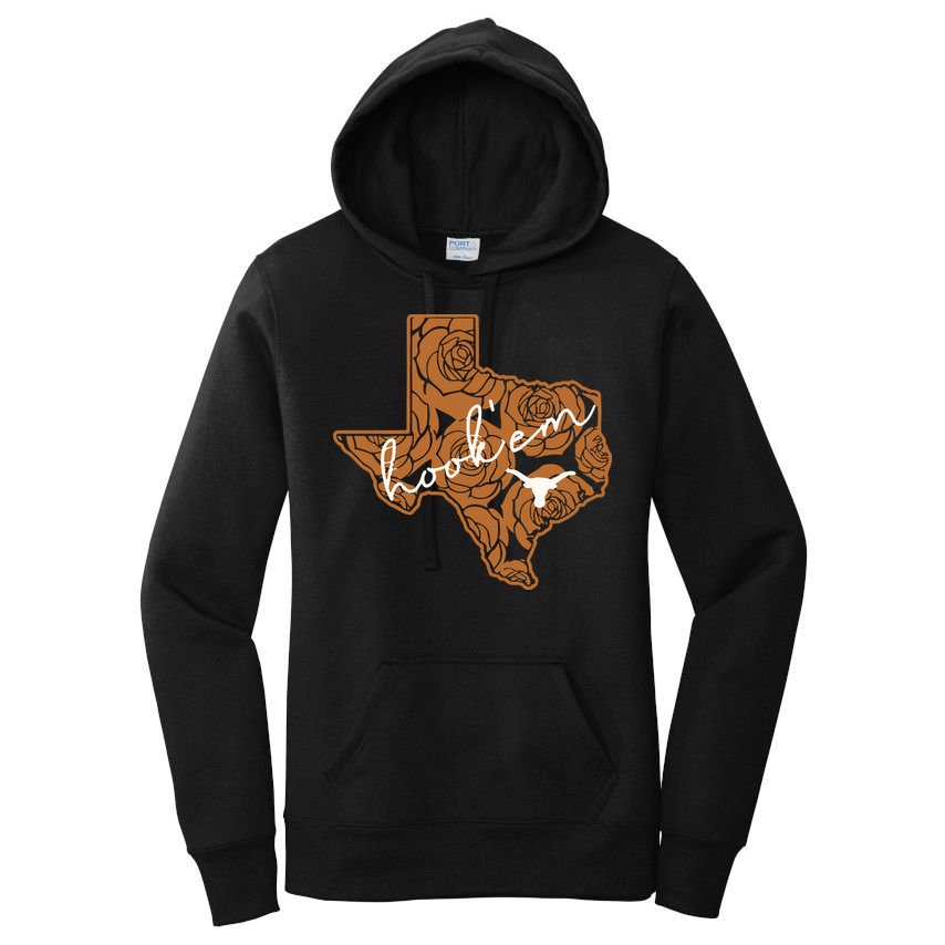 Hook Em Women's Pullover Hoodie